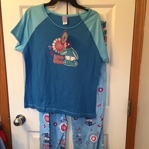 Disney’s Eeyore cutie 2 piece XL pyjama set BNWT